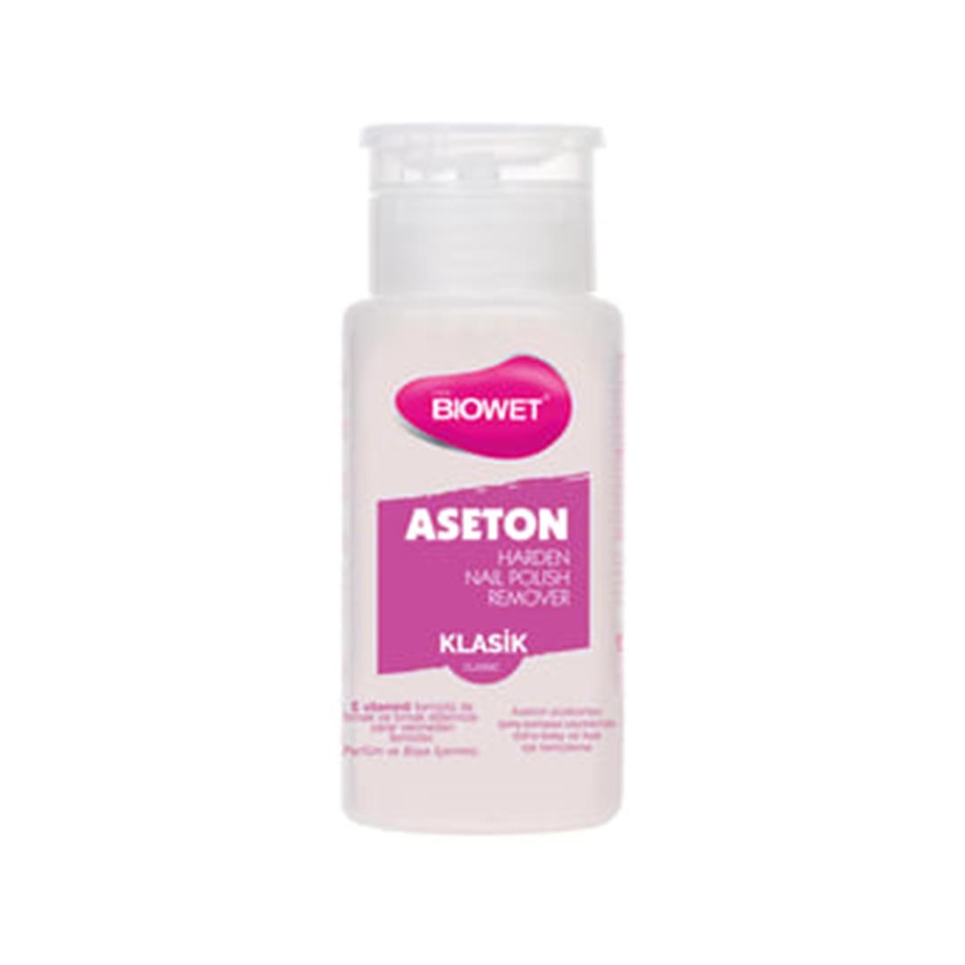 BİOWET ASETON 150ML POMPALI KLASİK (24LÜ)*6