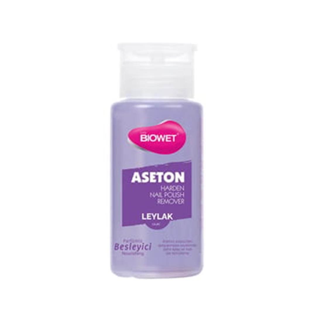 BİOWET ASETON 150ML POMPALI LEYLAK (24LÜ)*6