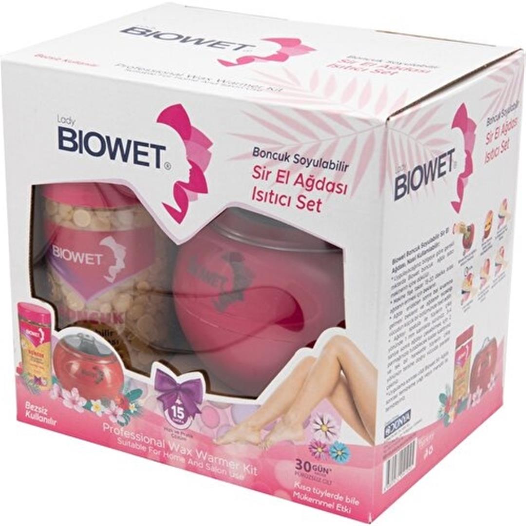 BİOWET SİR EL AĞDASI ISITICI SET BONCUK 220GR *6